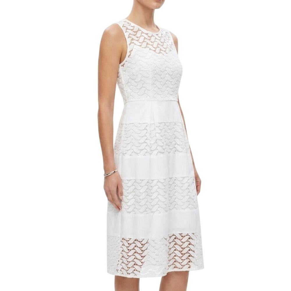 Shoshanna Crochet Lace Midi Dress Size 2